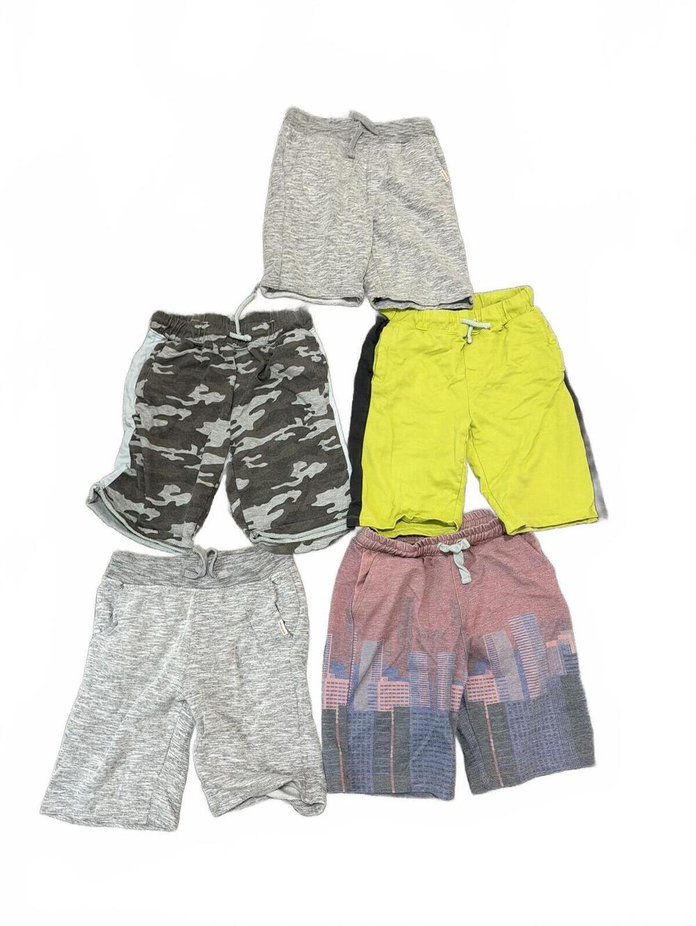 Boys Medium Sweatshorts Jogger Shorts Lot of 6 Bundle Pack